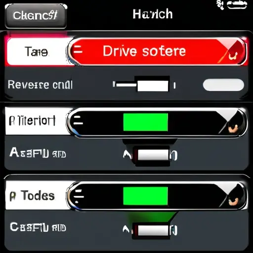 Толчок при включении режима Drive или Reverse.