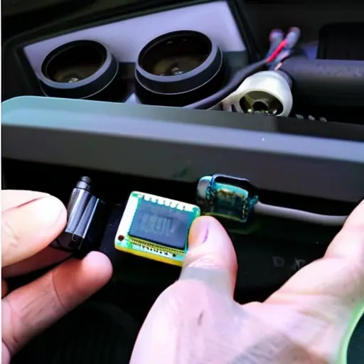 Замена микросхемы драйвера форсунок в блоке управления.