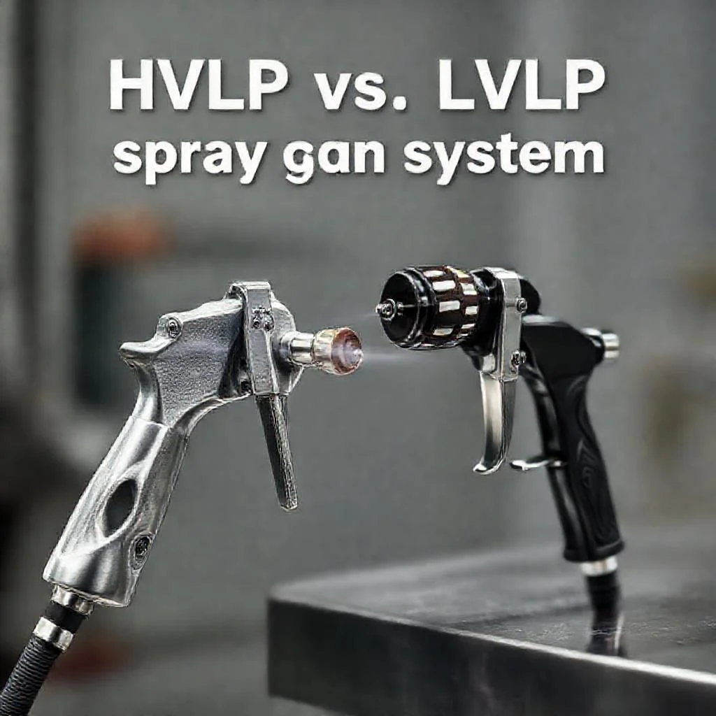 Краскопульт системы HVLP против LVLP